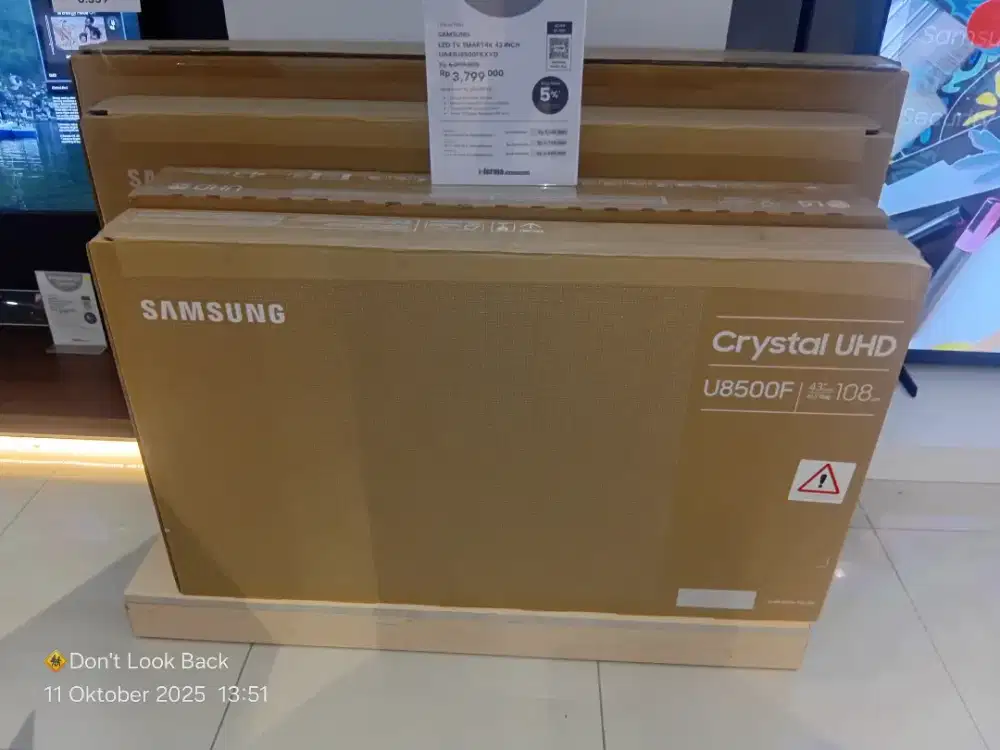 Samsung dari 43inch sampe 98inch