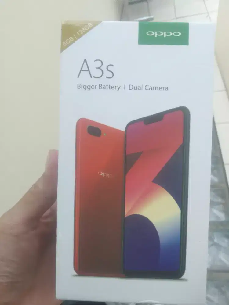 Oppo a3s ungu komplit