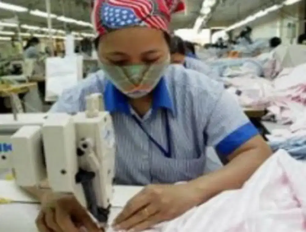 Operator Sewing dan Penjahit Wanita/Pria untuk PT. Garmen