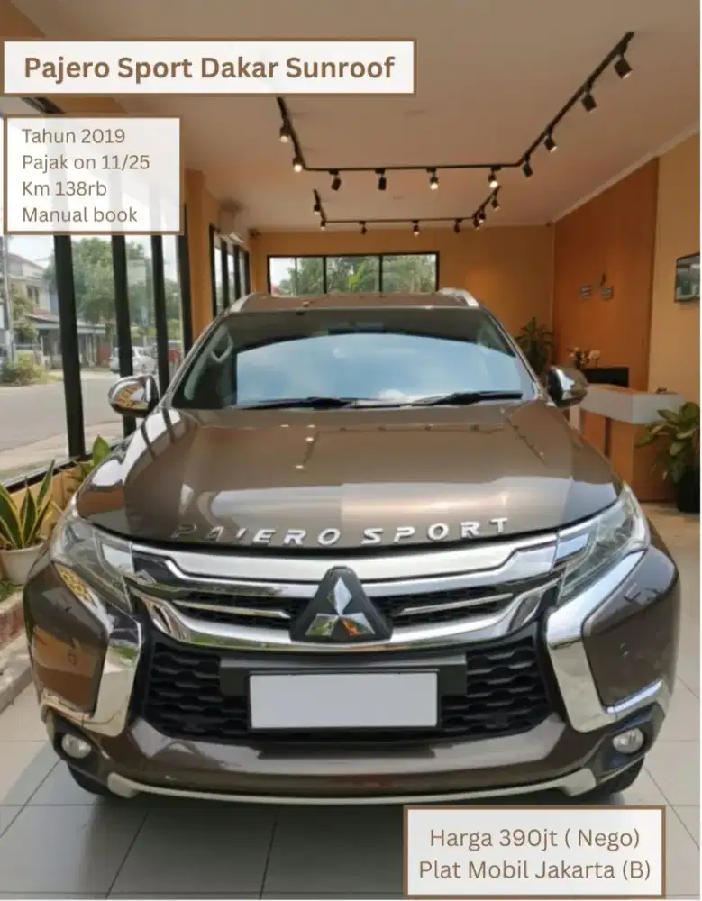 Mitsubishi Pajero Sport Dakar  Sunroof AT