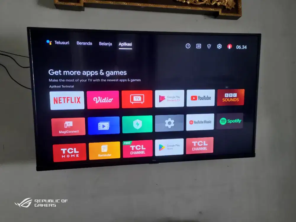 Smart TV android TCL 43 INC