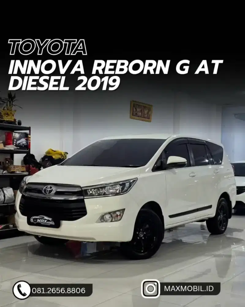 [DP 60JT‼️] TOYOTA INNOVA 2.4 G AT 2019 pemakaian 2020 Diesel