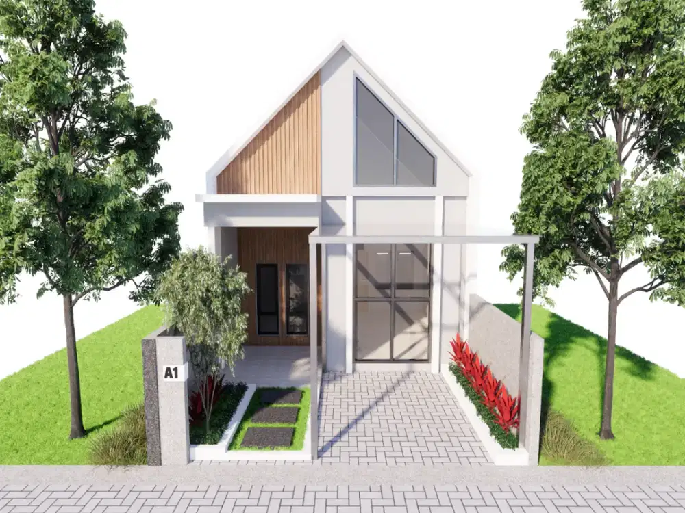 Rumah Siap Bangun 300 Juta an Type 36 Lokasi Dekat Gor Ken Arok Malang