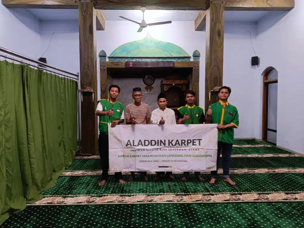 Gratis Survei-Jual Karpet Masjid Termurah se-Indonesia