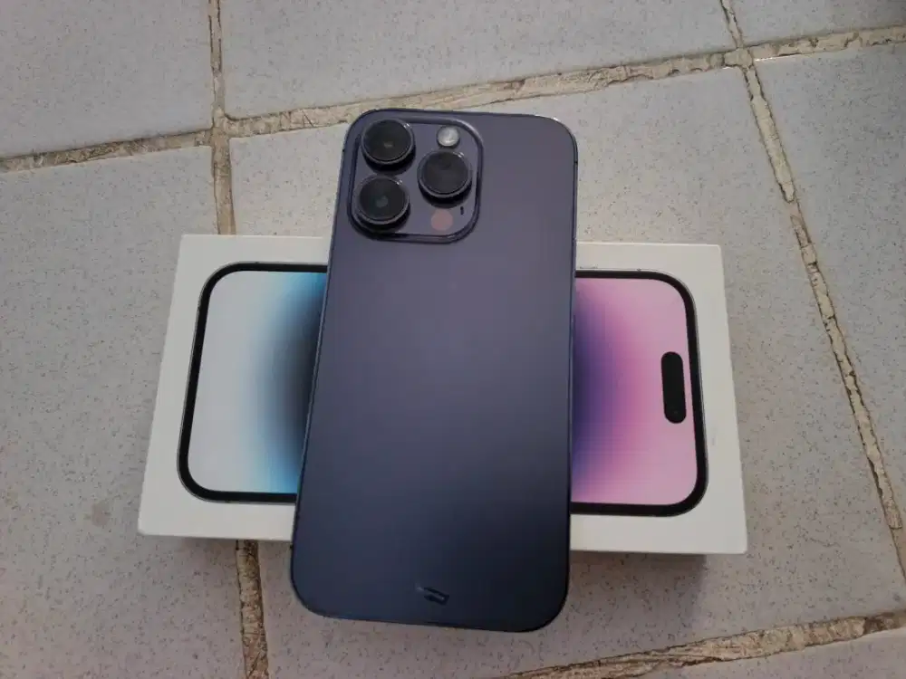 Iphone 14Pro 128 ibox mulus fullset no tt di jual saja
