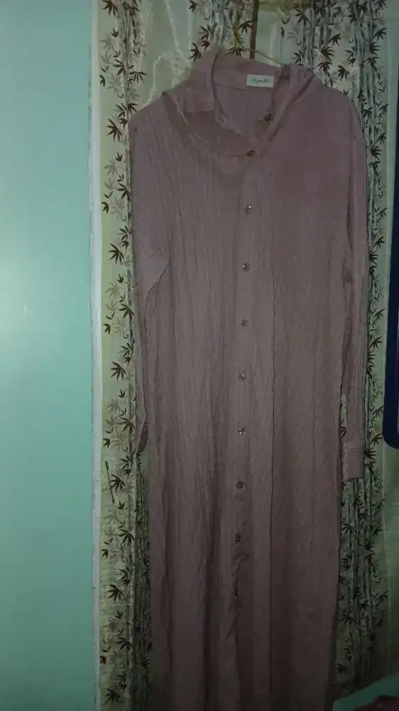 Gamis pink salem