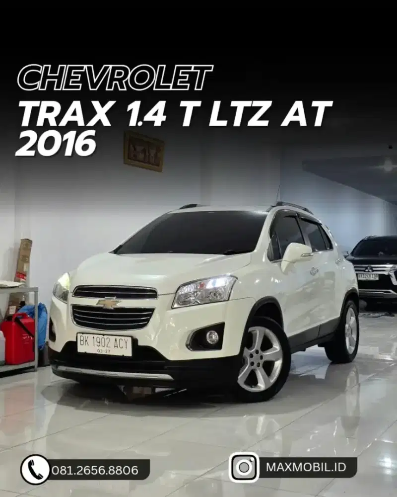 [ODO 80RB‼️] CHEVROLET TRAX 1.4T LTZ AT 2016 pemakaian 2017