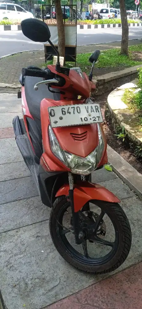 Jl beat karbu 2009 pajak kaleng panjang Ss lengkap paktur ada