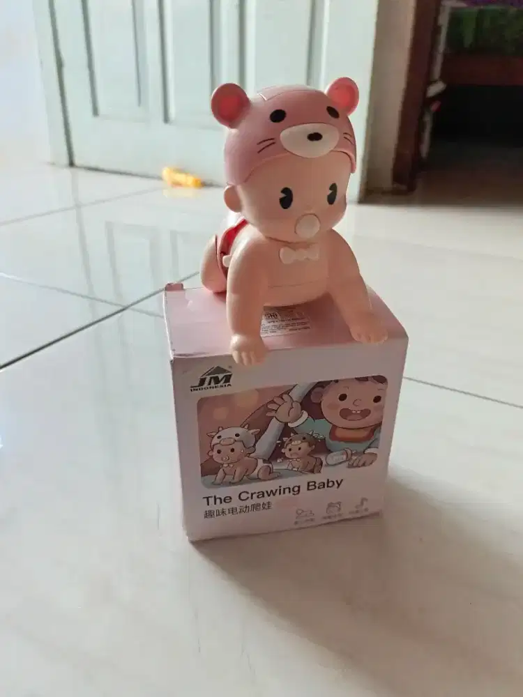 Jual BU cepat mainan crawing baby seken