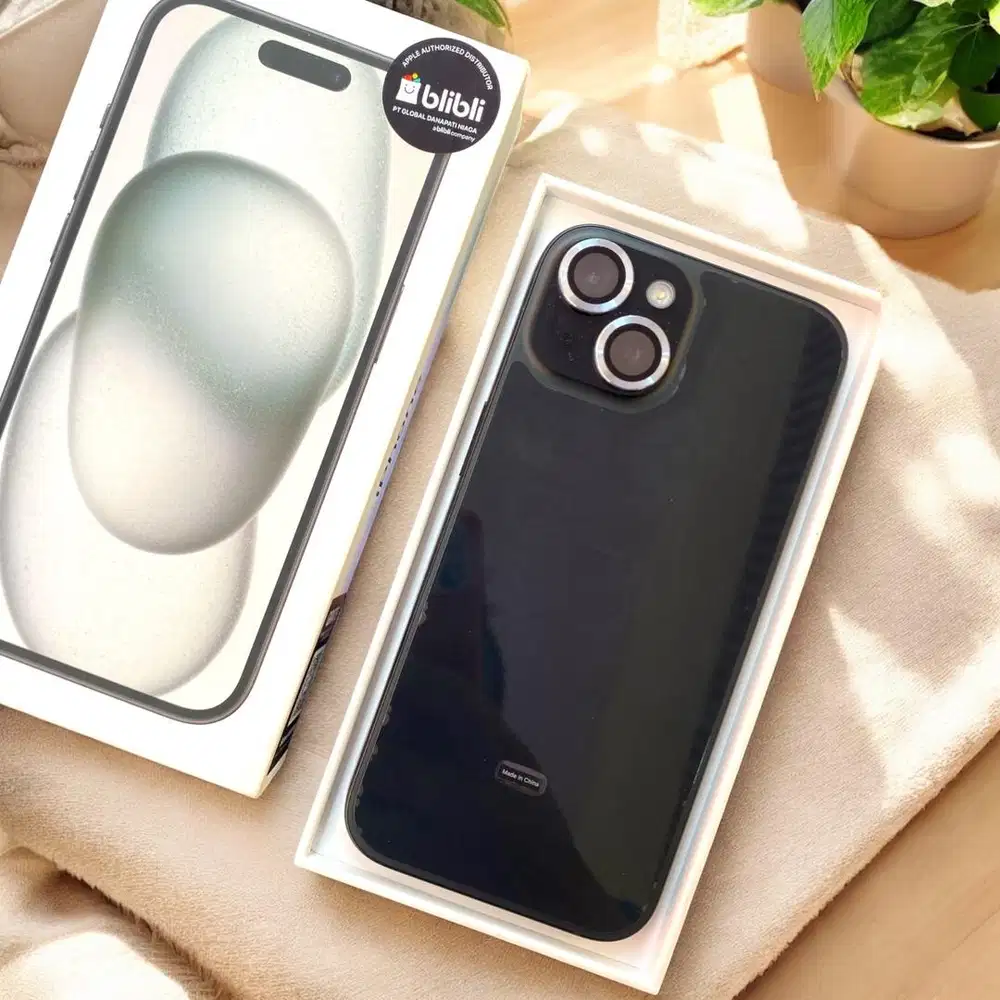 iphone 15 128gb BH97% resmi iBox garansi panjang