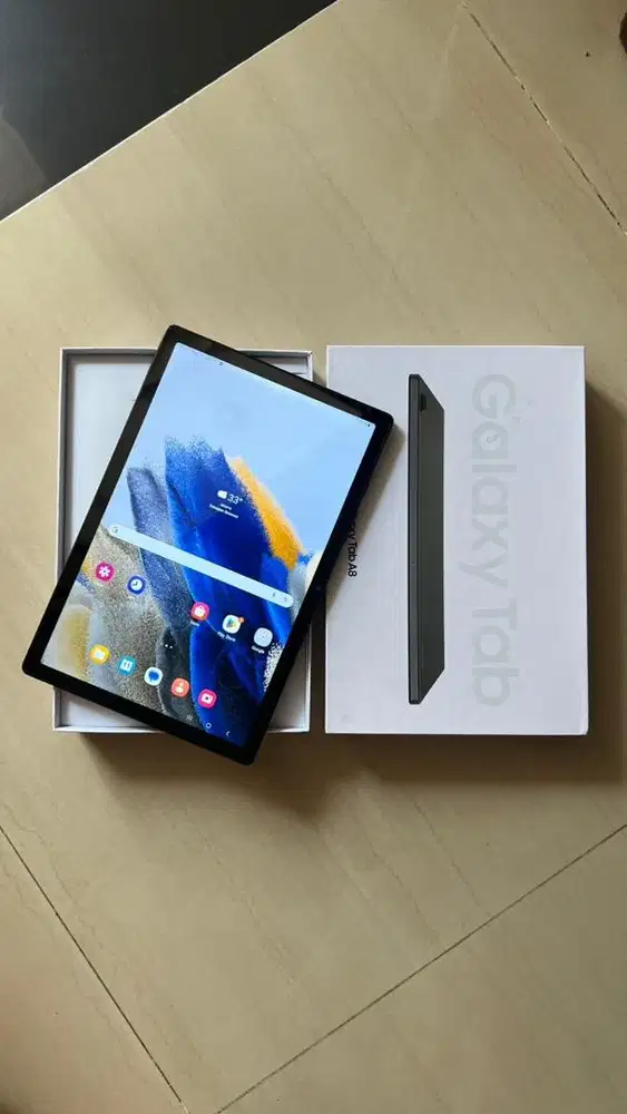 Samsung Tab A8, resmi sein