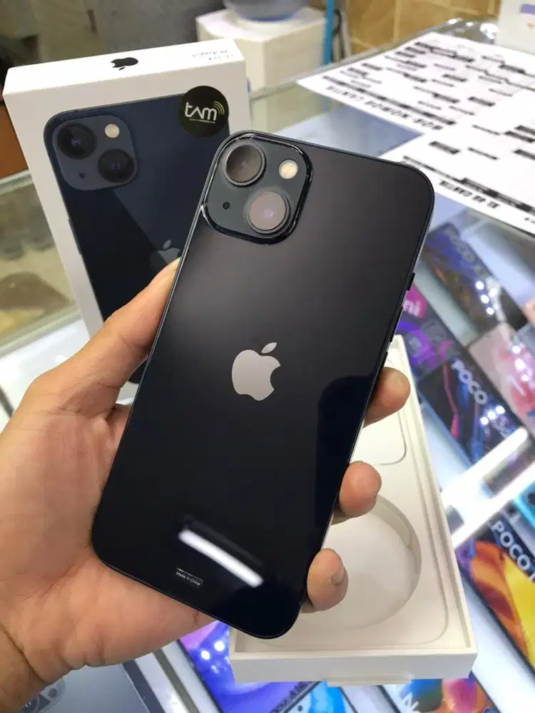 Iphone 13 128gb midnight second like new ex ibox