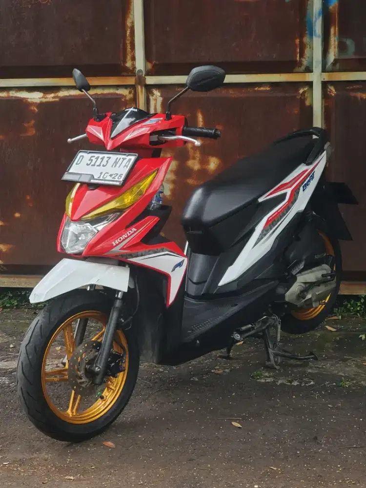 Honda beat fi 2016 cbs iss km 16rb