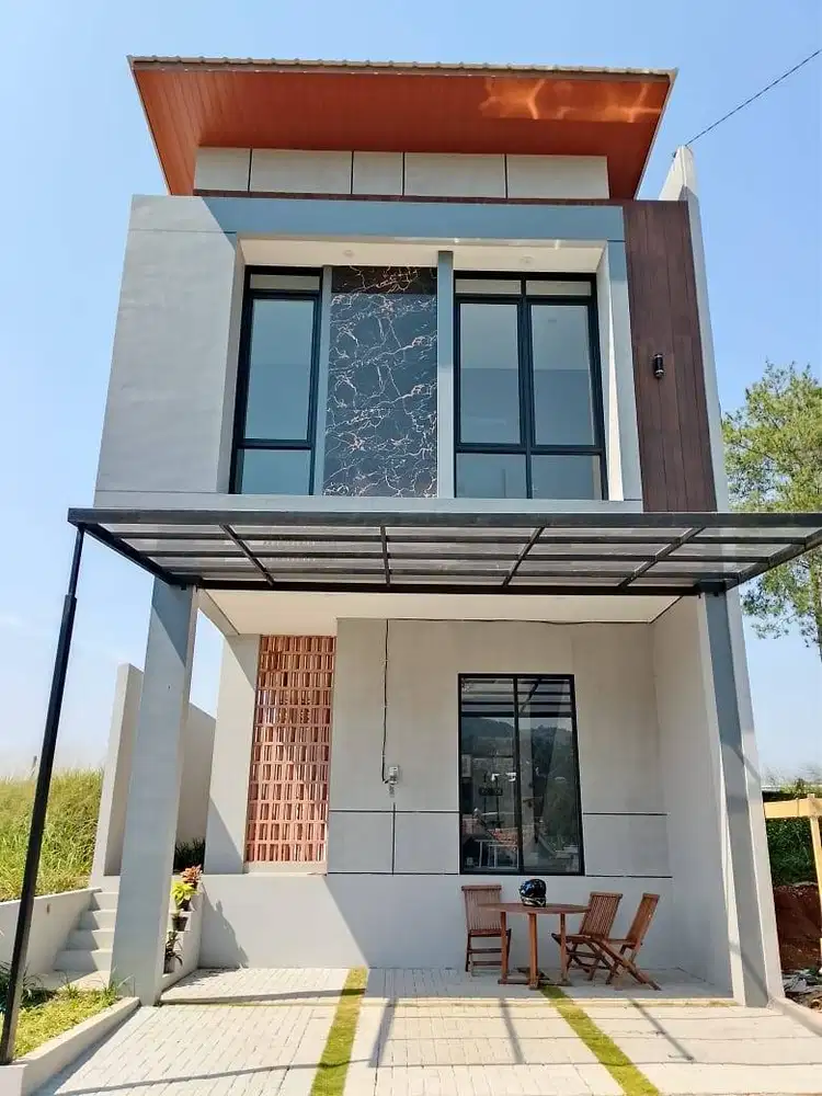 Rumah Villa Aestetik di Sayap Dago view pegunungan dan city view