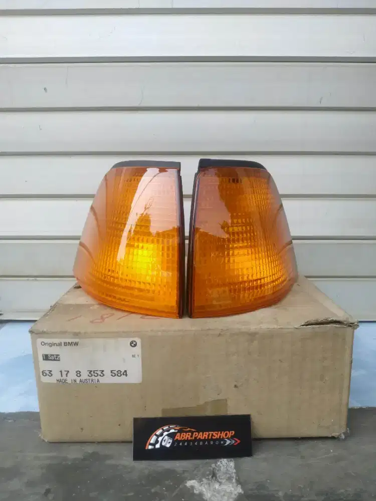 Sein BMW E36 Original Germany stok lama