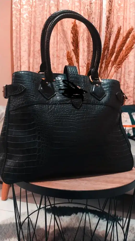 Tas Preloved Birkin Crocro
