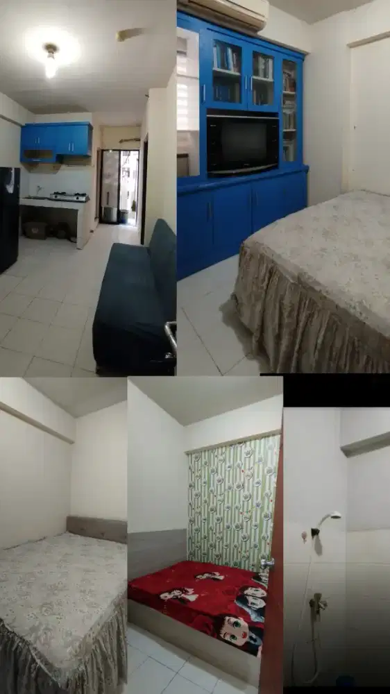 Disewakan unit apartemen type 2 BR FURNISHED 2,3JUTA