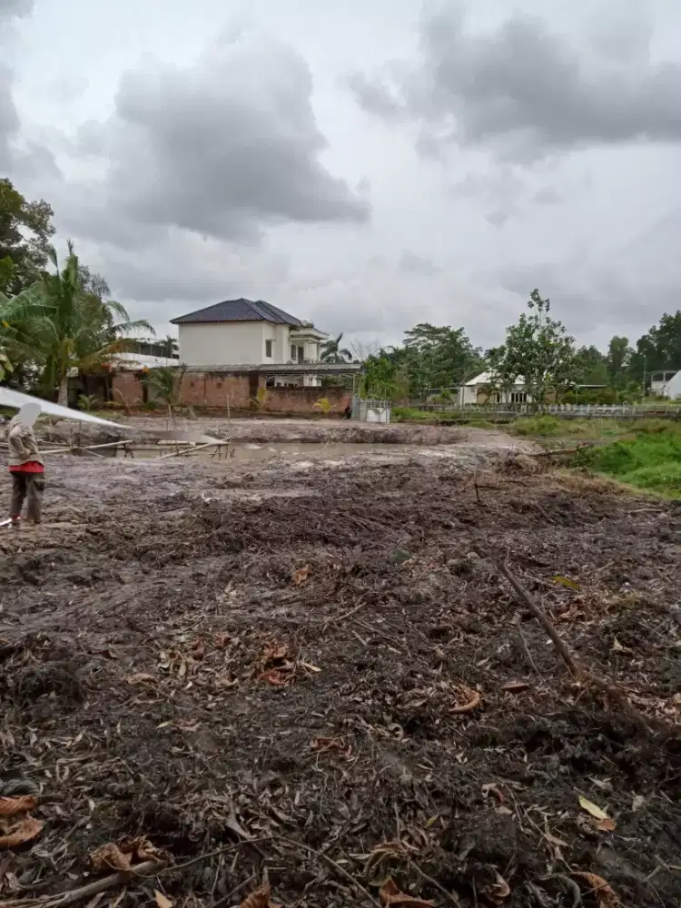 Dijual tanah dan rumah pinggir jl raya sungai selan
