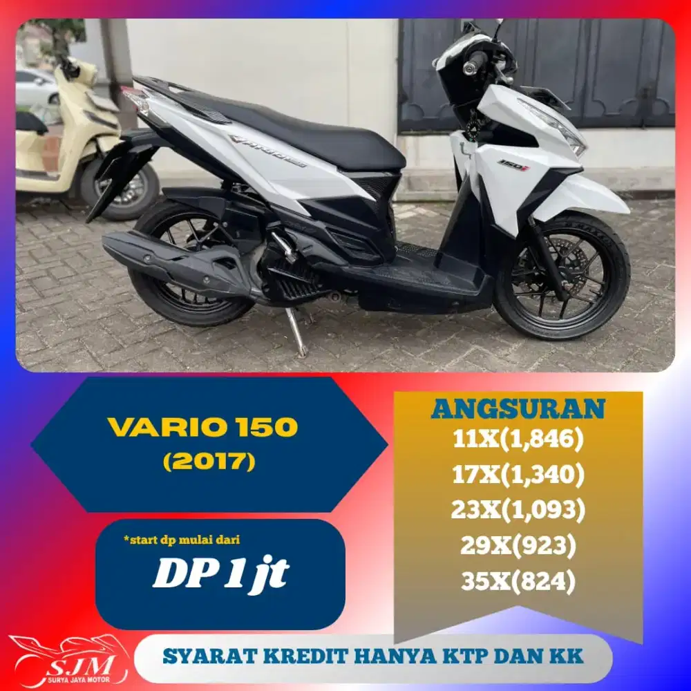 HONDA VARIO 150 2017 SIAP PAKAI