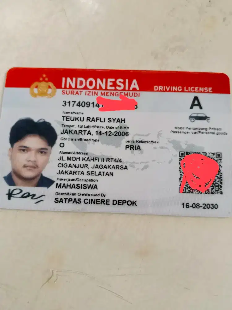 Mencari loker driver SIM A