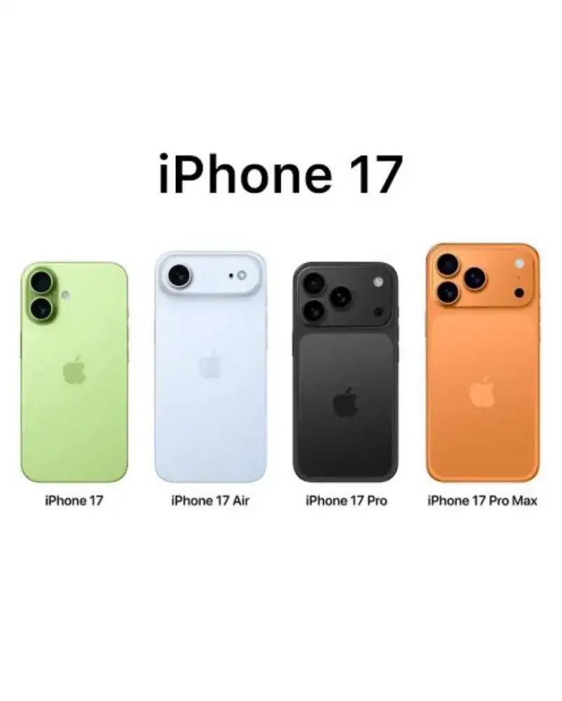Pre Order iPhone 17 Series