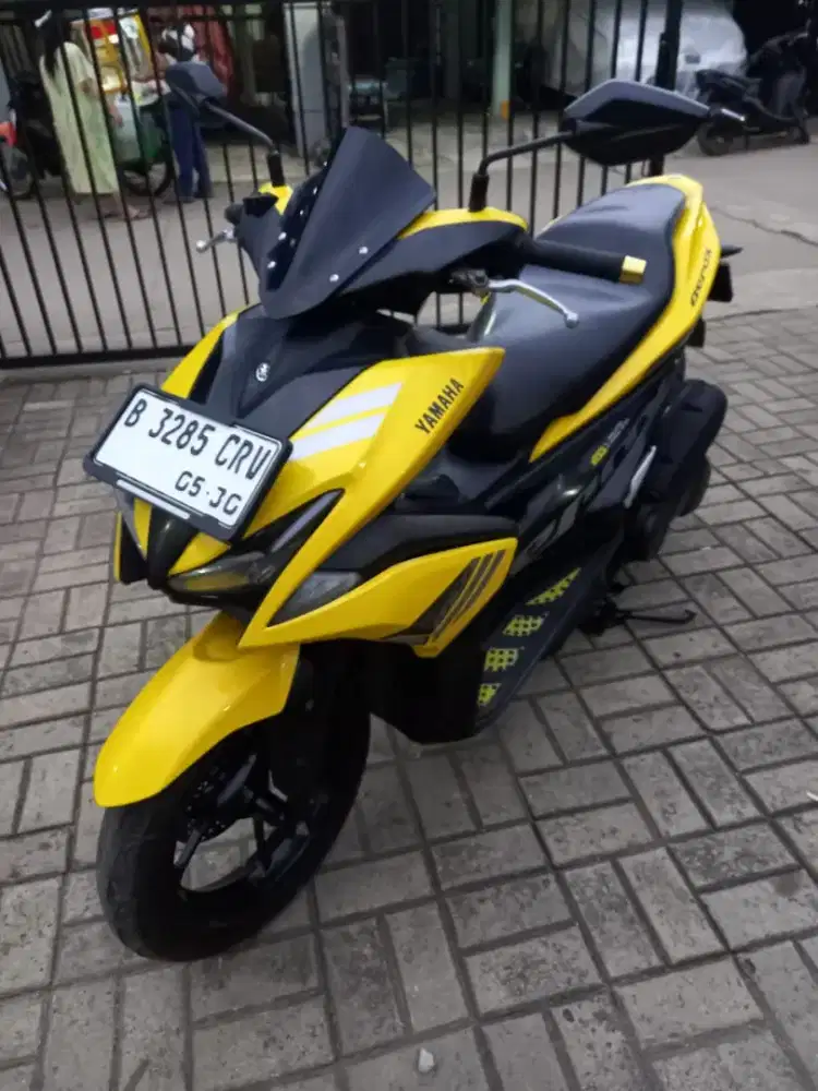 Yamaha aerox kuning pajak on