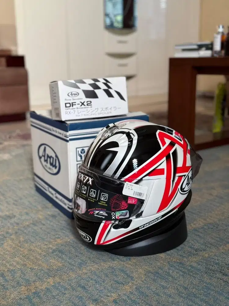 Arai RX7X Nakano Star