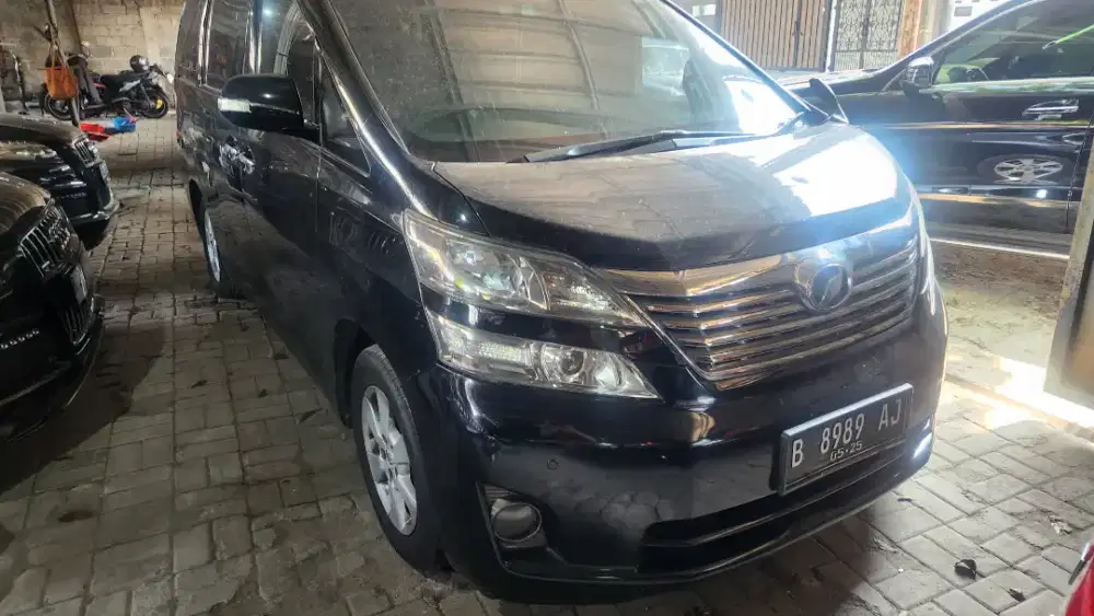 Toyota vellfire 2008 AT siap pakai