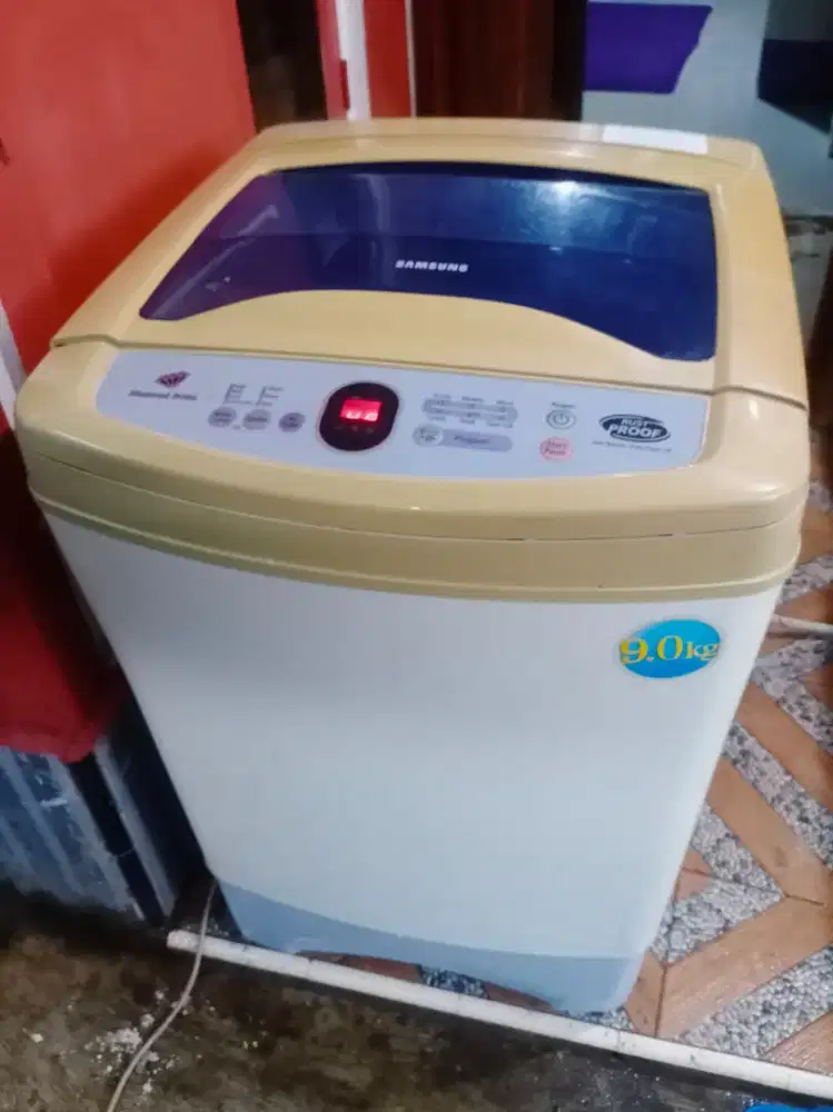 Mesin cuci second kapasitas 9 kg harga 850k