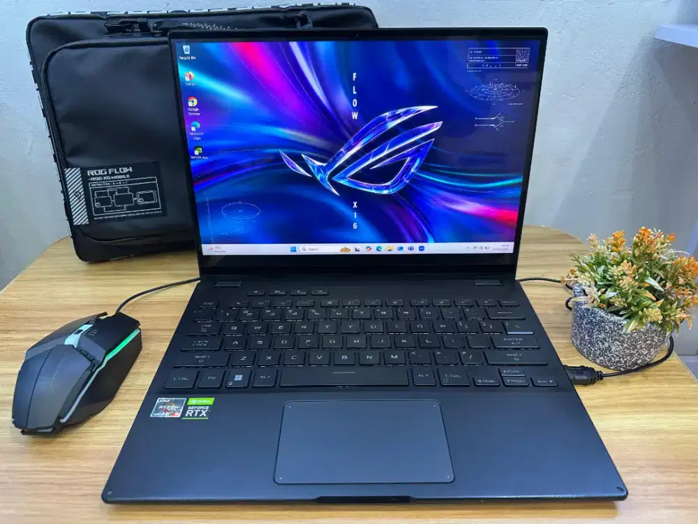 ROG Flow X13 GV301RC Ryzen 9 6900HS
RAM 16GB
SSD 1TB 
RTX 3050 4GB