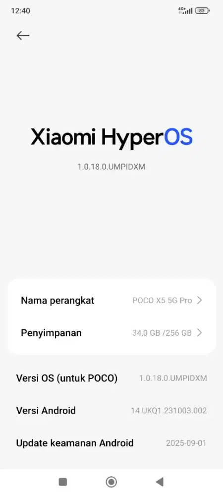 HP POCO X5 5G Pro