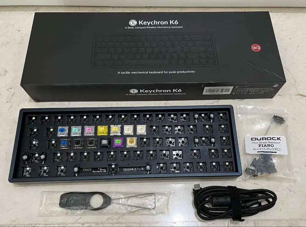 keychron k6 Aluminum Barebone Mod