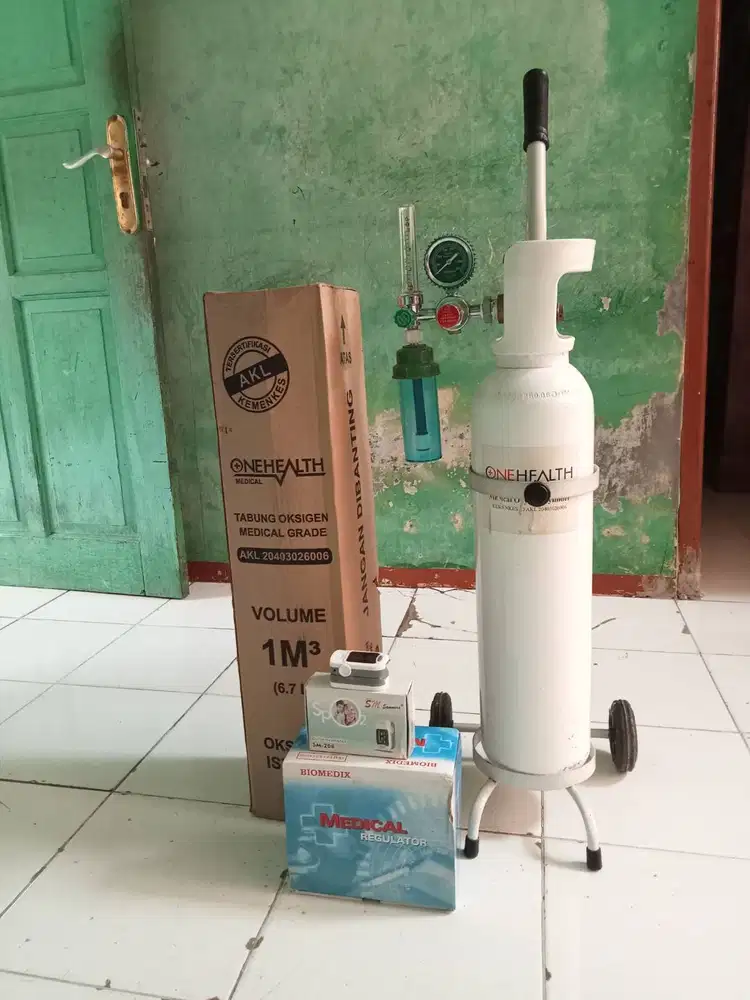 Tabung oxigen lengkap