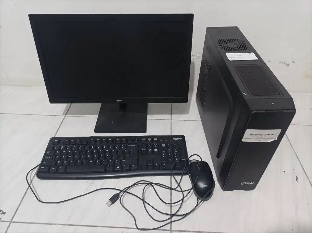 Paket Komputer Lengkap Siap Pakai Fullset Monitor LG + CPU (06)