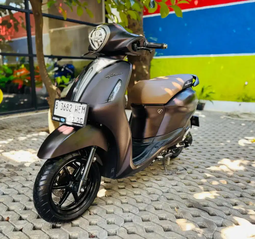 Yamaha Grand Filano 2025 Type Lux Hybrid Ganteng rawatan