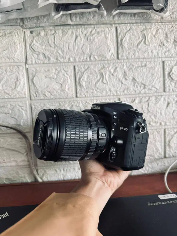 KAMERA NIKON D7100 + 18-105MM F3.5-5.6 VR KODE ICK 1040