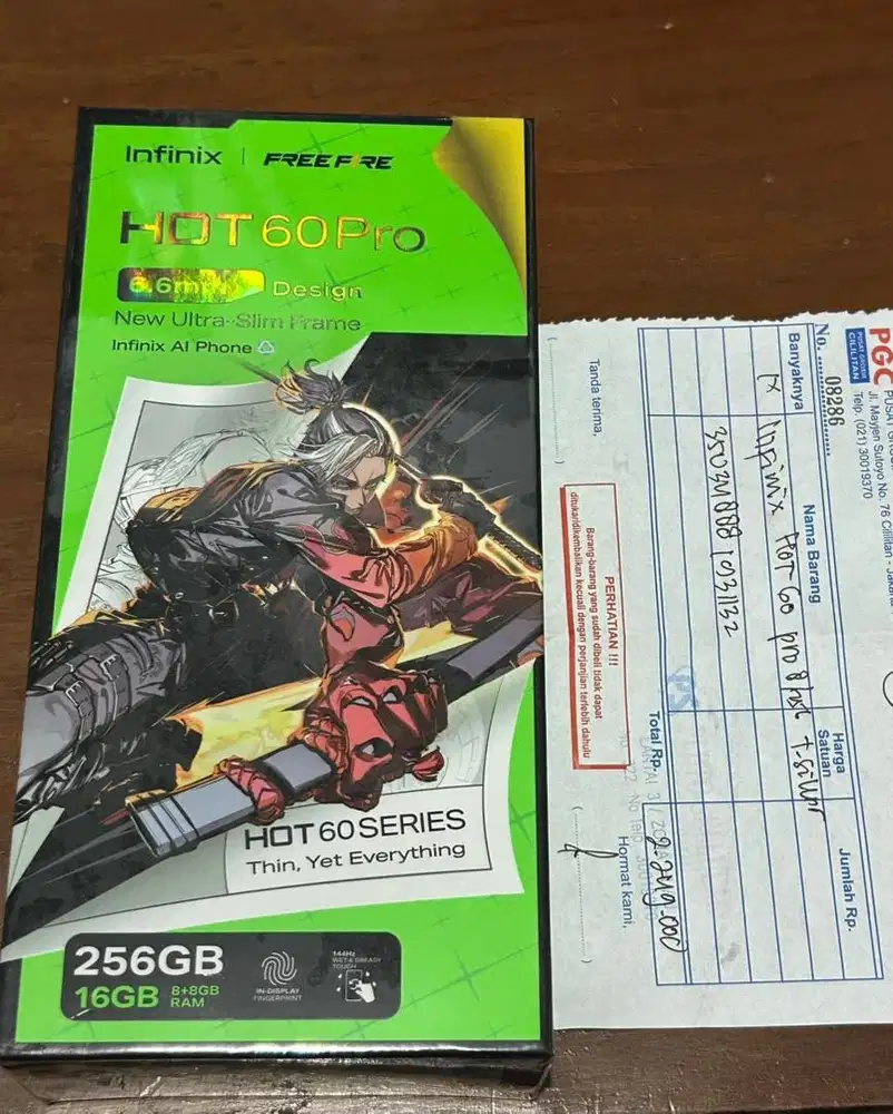infinix hot 60 pro 8/256 silver new segel