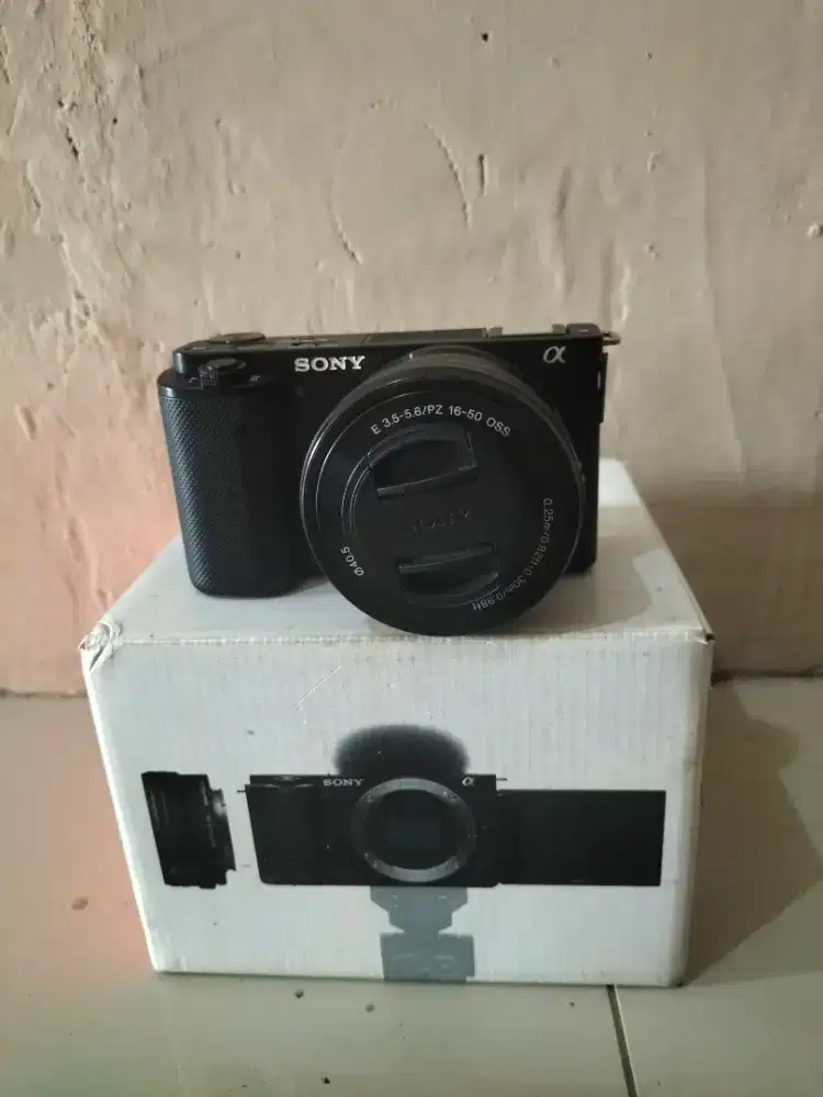 Sony Zve10 Kit Fullshet Box Mulus