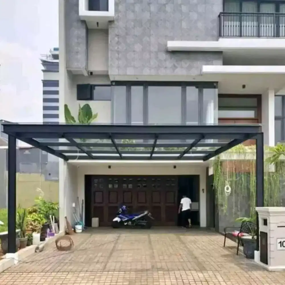 Canopy atap kaca