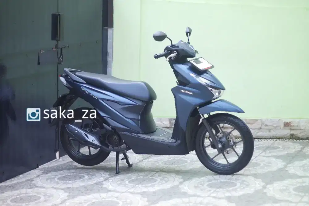( KEYLESS ) Baru 3 Bulan , Km 1 Ribu , Honda Beat Deluxe Smartkey 2025