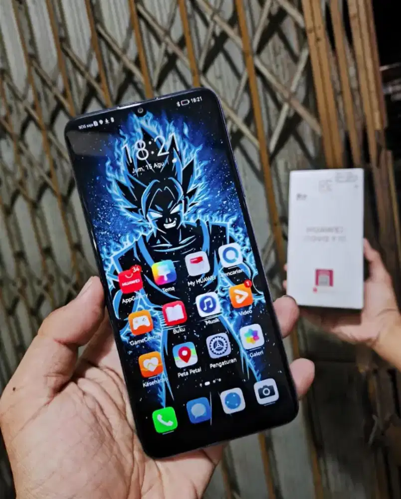 huawei nova y70 4/128 fisik mulus siap pakai (budayakan membaca)