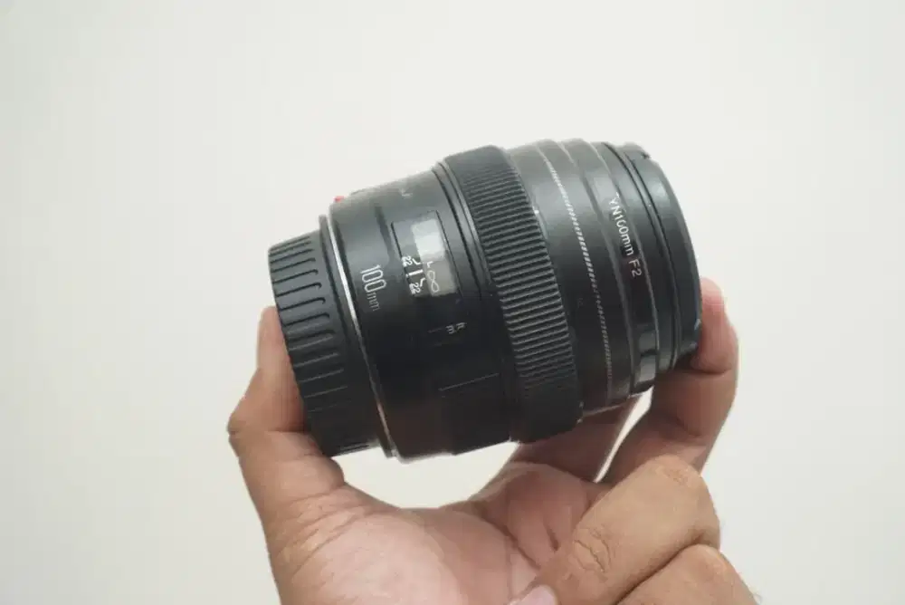 YONGNUO YN 100mm F2 FOR CANON DSLR Lensa FIX