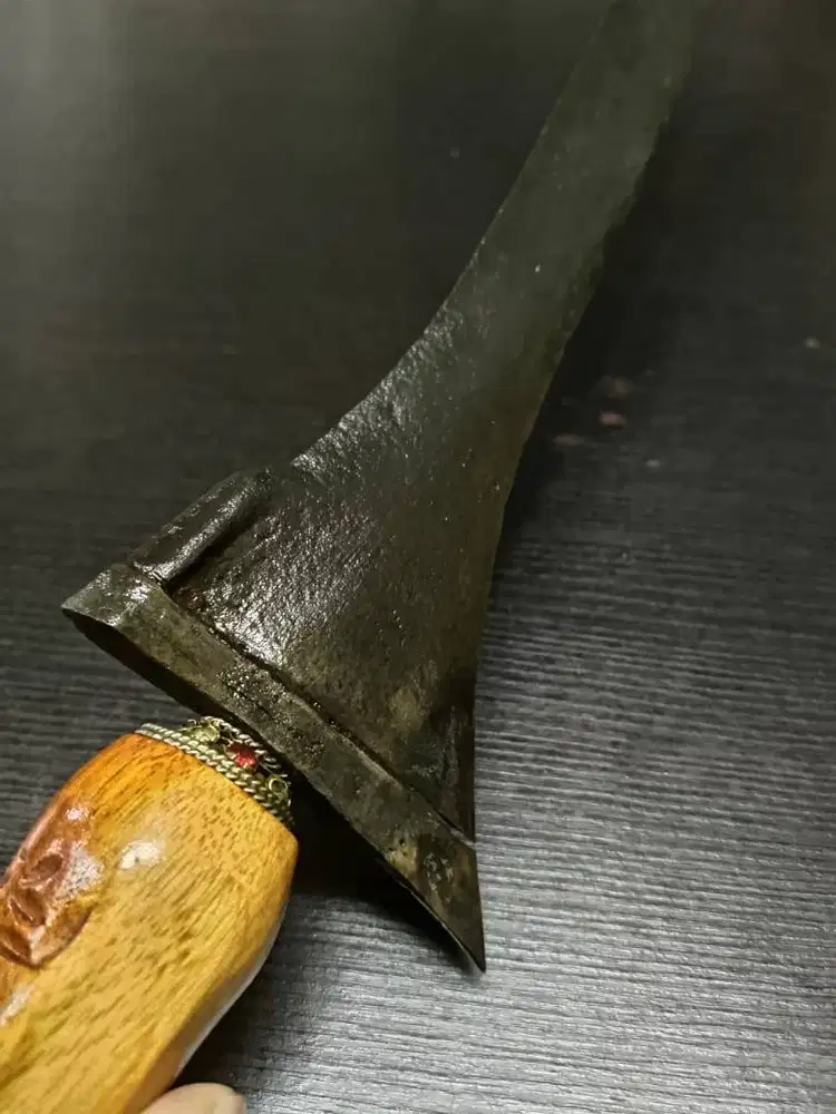 Keris sepuh Brojol pamor Keleng era Padjajaran sepuh