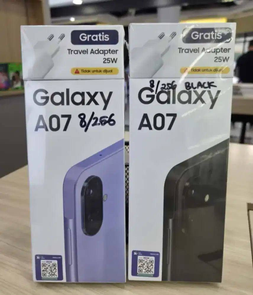 Samsung A07 8+8/256 Baru Garansi resmi