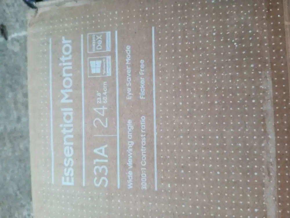 jual monitor tv samsung esesnsial 24 inchi tipe S31A