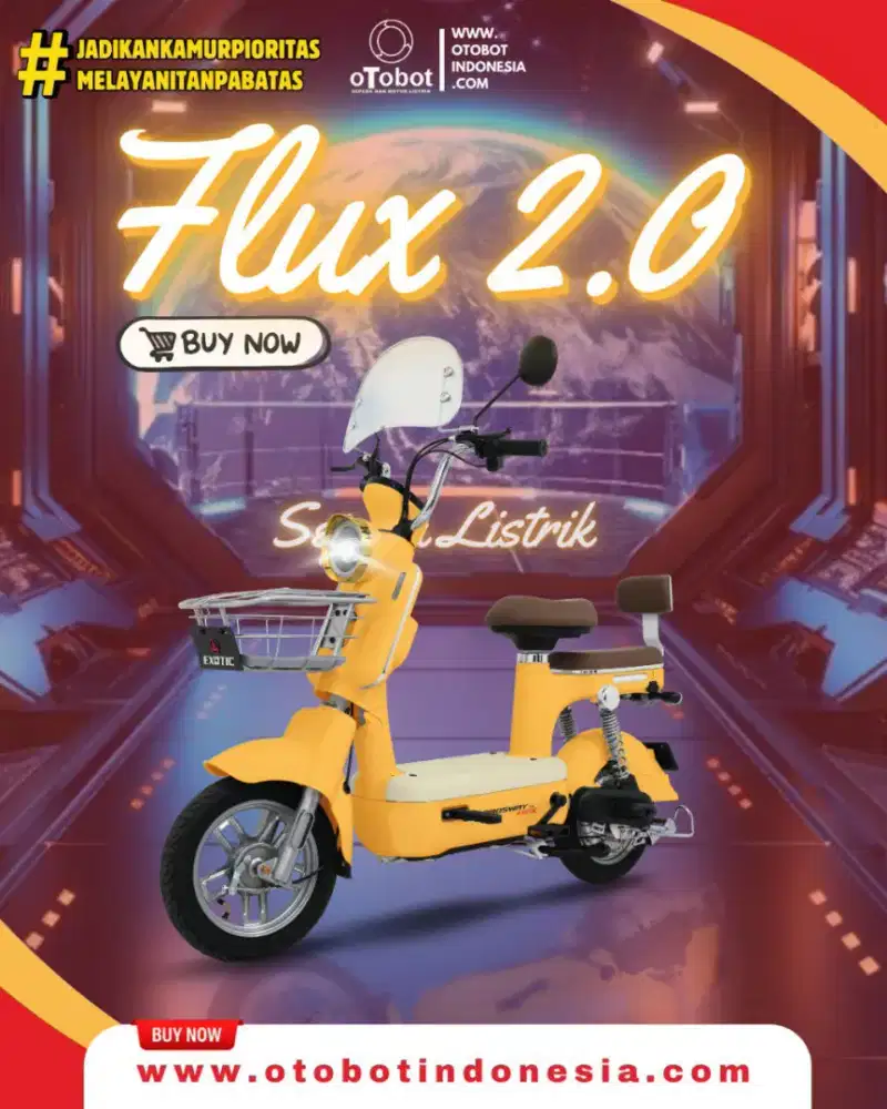 SEPEDA LISTRIK TURANZA FLUX 2.0