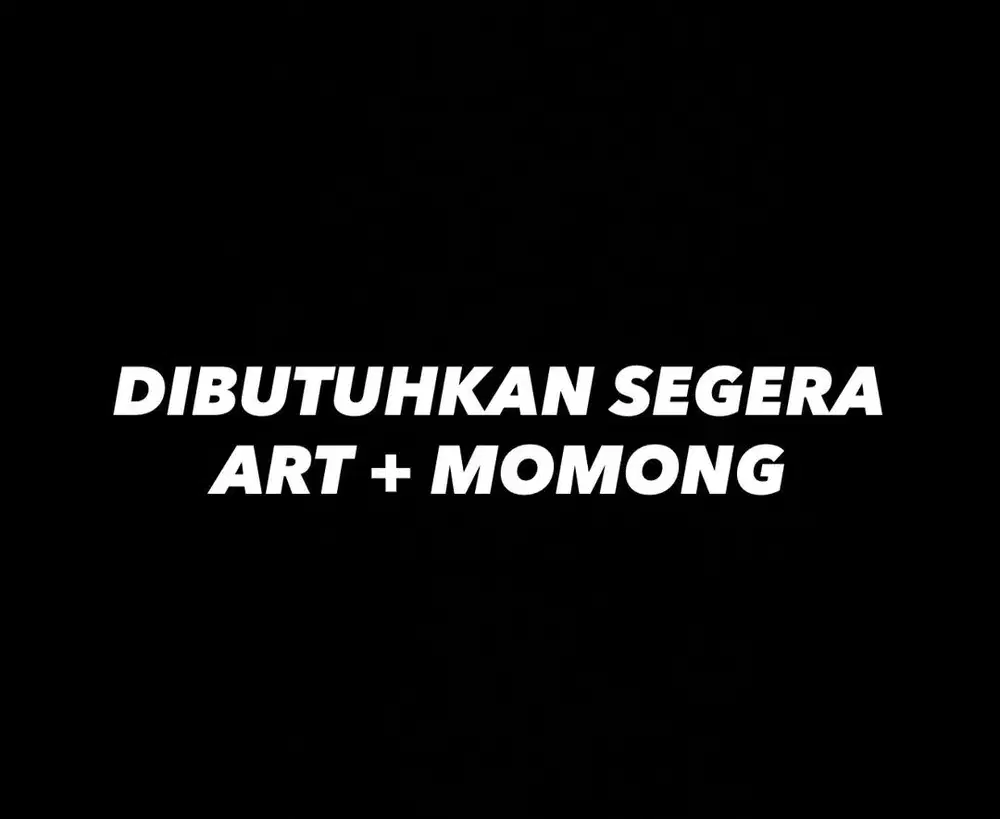 LOWONGAN ART Mengurus Anak