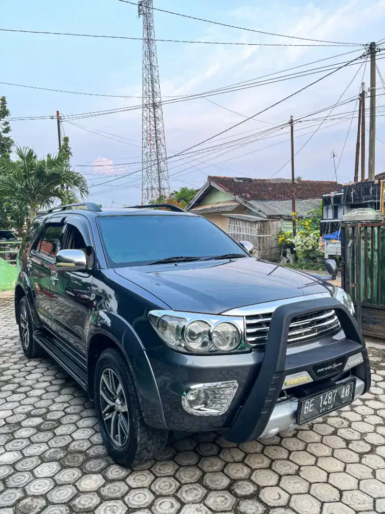 FORTUNER G MT DIESEL 2010 PRIBADI