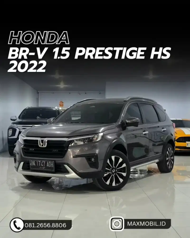 [ODO 37RB‼️] HONDA BR-V 1.5 PRESTIGE SENSING CVT 2022 pmkaian 2023 BRV
