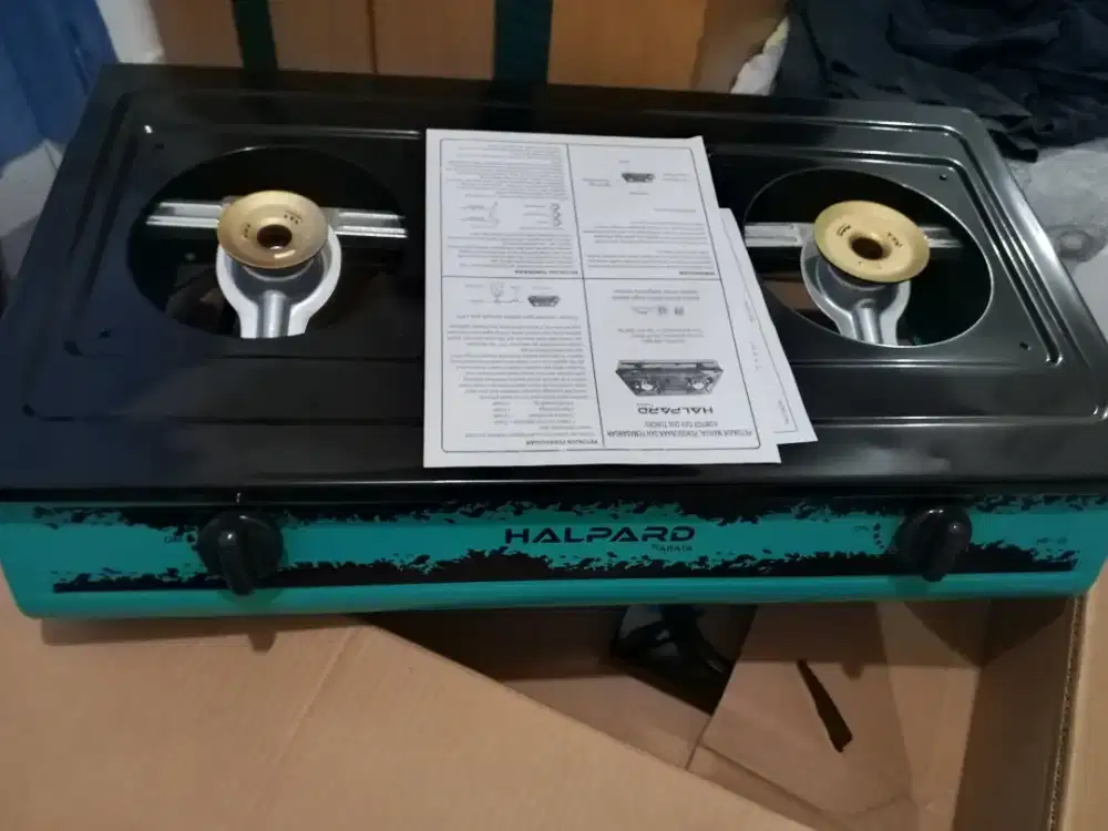 Kompor Gas dua tungku Halpard
